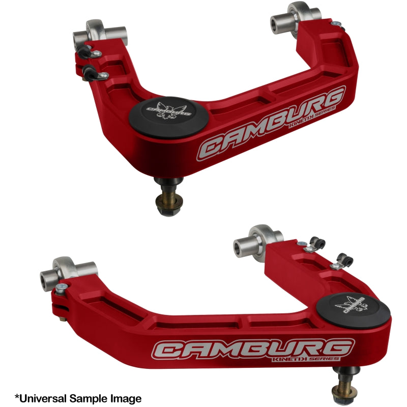 Camburg Ford Raptor 17-23 KINETIK V2 Performance Billet Uniball Upper Arms (Red)