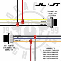 Oracle Pre-Runner Style LED Grille Kit for Jeep Gladiator JT - White SEE WARRANTY