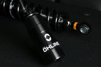 Ohlins 14-26 Harley FL Touring STX 36 Twin Blackline 13in Blk Reservoir Shocks - Standard Springs