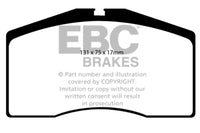 EBC 93-95 Porsche 911 (964) 3.6 Turbo Redstuff Front Brake Pads