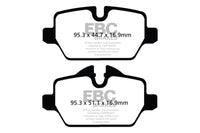 EBC 10+ Mini Countryman 1.6 Cooper Redstuff Rear Brake Pads