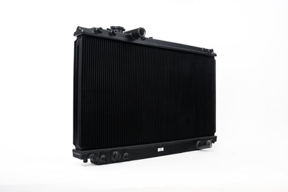 CSF 93-98 Toyota MK4 Supra Radiator - Black Finish