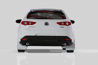 Rally Armor 19-25 Mazda3 Hatchback Black UR Mud Flap w/Red Logo