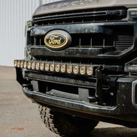 KC HiLiTES 2017+ Ford Super Duty Front Bumper Light Bar Mount For 40in Flex Era LED Light Bar