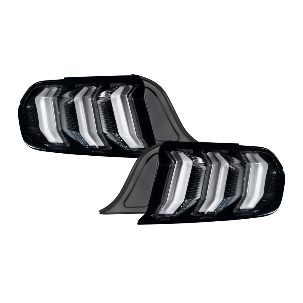 2015-2023 Ford Mustang LED Tail Lights Clear (pair)