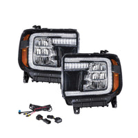 2014-2018 GMC Sierra 1500 LED Reflector Headlights (pair)