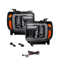 2014-2018 GMC Sierra 1500 LED Projector Headlights (pair)