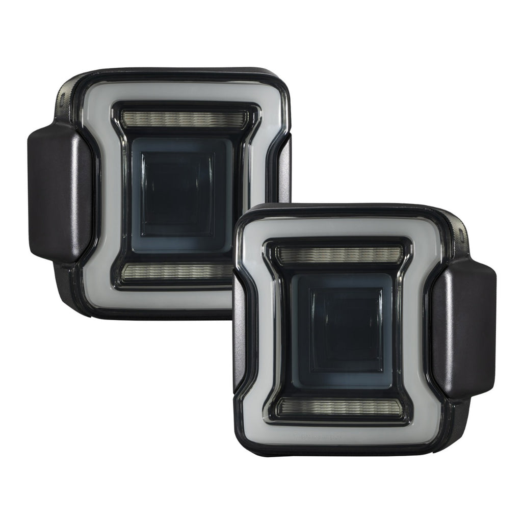 2018-2023 Jeep Wrangler LED Tail Lights Smoke (pair)
