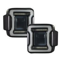 2018-2023 Jeep Wrangler LED Tail Lights Smoke (pair)
