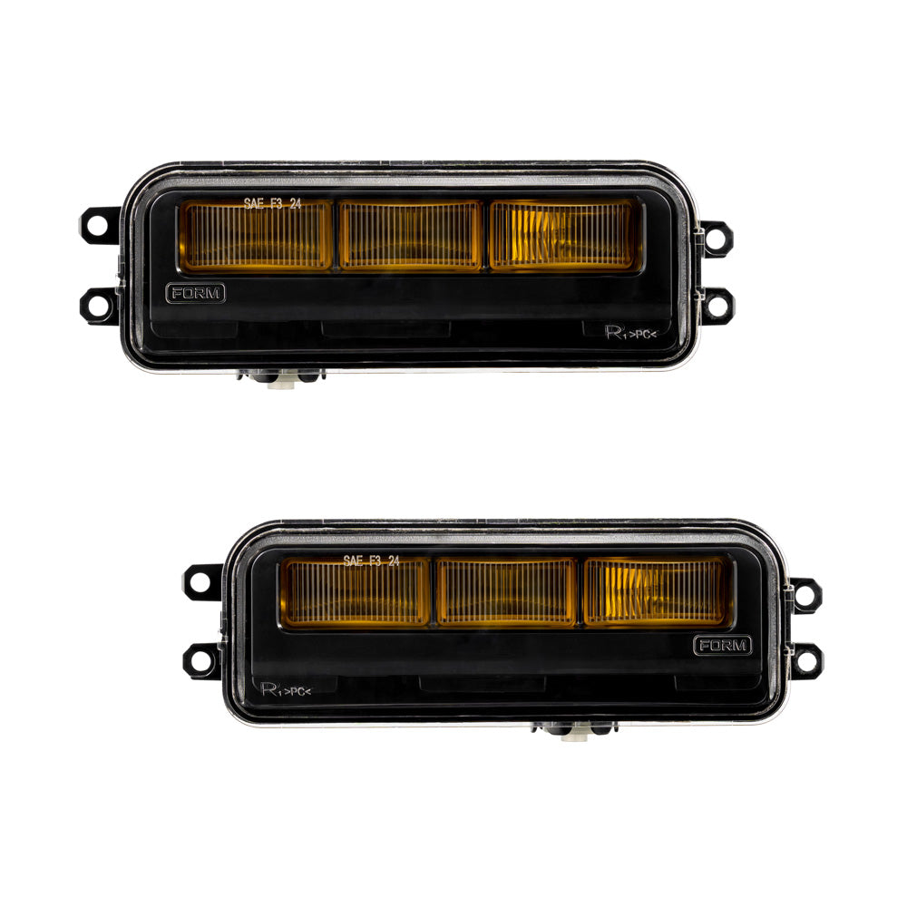 Type T3 Tacoma Tundra 4Runner Sequoia LED Fog Lights Yellow (pair)