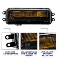 Type T3 Tacoma Tundra 4Runner Sequoia LED Fog Lights Yellow (pair)