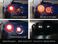 2009-2021 Nissan GT-R Tail as Turn® +Backup Module