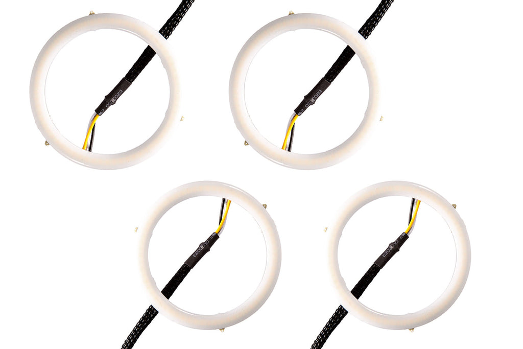 2003-2010 Dodge Viper Daytime Running Light Circuit Board Halo 70mm/80mm Amber (four)