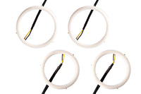 1997-1998 Toyota Supra Daytime Running Light Circuit Board Halo 70mm/90mm White (four)
