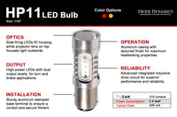 1157 HP11 LED Amber (single)