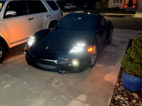 Porsche 981 Cayman Boxster HD Matrix Style LED Headlights