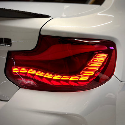 F87 M2 & F22 2 Series Coupe Sequential OLED GTS Style Tail lights (2014-2021)