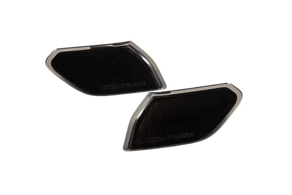 Sidemarkers For 2018-2026 Jeep Jl Wrangler Gladiator Smoked (set)