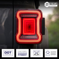 2020-2026 Jeep Gladiator LED Tail Lights Smoked (pair)
