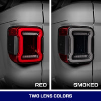 2020-2026 Jeep Gladiator LED Tail Lights Smoked (pair)
