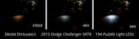 2015-2023 Dodge Challenger LED Blue Short (pair)