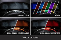 Rock Light Amber White M8 Magnet 4 Pack
