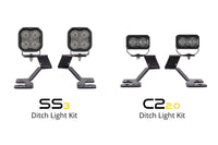 2021-2026 Ford Bronco Sport Off-Road Light LED Ditch Light Kit Pro Yellow Combo