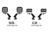 2019-2023 Ford Ranger Off-Road Light LED Ditch Light Kit Sport Yellow Combo