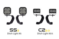 2010-2024 Toyota 4Runner Off-Road Light LED Ditch Light Kit Pro Yellow Combo