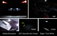 Genesis Coupe Interior Kit Stage 2 Cool White