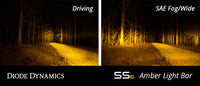 SS12 Amber SAE Fog Wide Light Bar (pair)