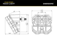 Roof Rack Scene Light Dual Color Amber White Kit