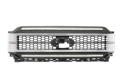 XBG LED Grille: Ford F150 (2021+) (Chrome Finish / White DRL)