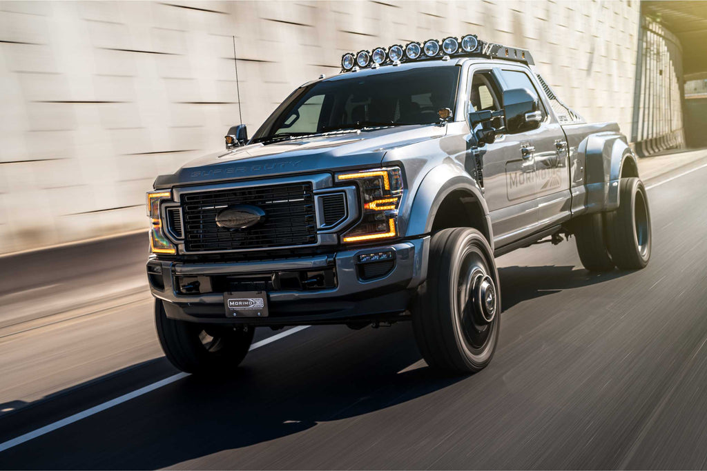 OE LED Headlight Adapters: 2021+ Ford Super Duty