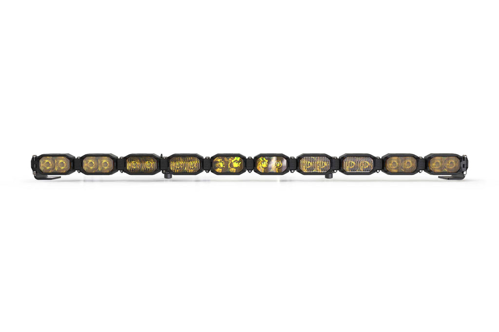 Single-Row BangerBar: (10 Pod / 40") (NCS Power - Yellow)
