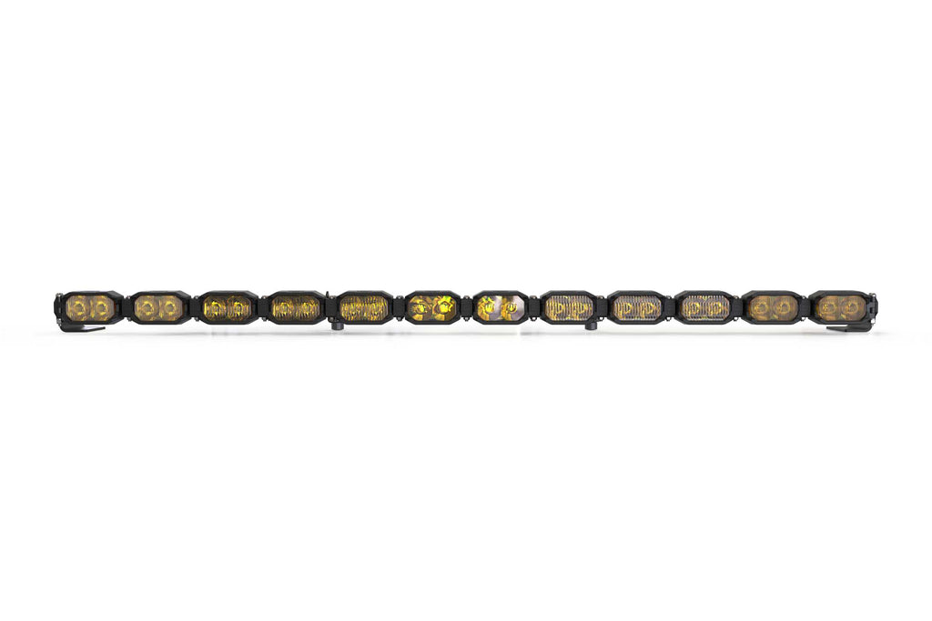 Single-Row BangerBar: (12 Pod / 47") (HXB Power - Yellow)