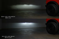 XRGB LED Headlights: Ford Bronco (21+) (Pair / RGB DRL)