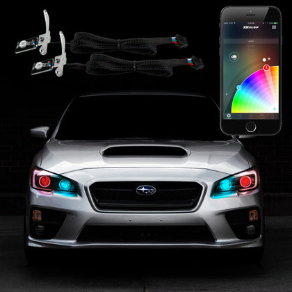 XK Glow 2xRGB Demon Eye Million Color XKGLOW Smartphone App Controlled Kit