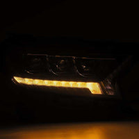 AlphaRex 19-21 Ford Ranger NOVA LED Proj Headlight Plnk Style Alpha Blk w/Activ Light/Seq Signal/DRL