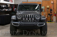 Jeep JL SS5 4-Pod CrossLink Grille Lightbar Kit  Sport White Combo