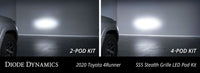 SS5 Stealth Grille LED Pod Kit for 2014-2023 Toyota 4Runner