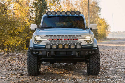 Bronco SS5 Pro CrossLink Windshield Yellow Combo Lightbar Kit