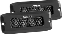 Rigid Industries SR-Q Series PRO Midnight Edition - Spot - Diffused - Pair