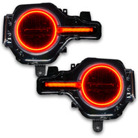 Oracle 21-22 Ford Bronco Headlight Halo Kit w/DRL Bar - Base Headlights -w/RF Cntrl SEE WARRANTY