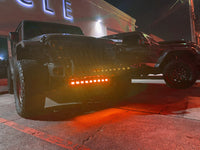 ORACLE Lighting 18-22 Jeep Wrangler JL Skid Plate w/ Integr LED Emitters - Amber NO RETURNS