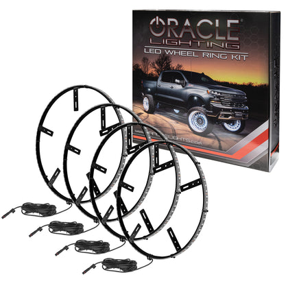 Oracle LED Illuminated Wheel Rings - ColorSHIFT - 15in. - ColorSHIFT No Remote SEE WARRANTY