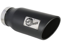 aFe Large-Bore HD 5in 409SS DPF-Back Exhaust System w/Black Tip 19-20 Ram Diesel Trucks L6-6.7L (td)