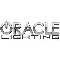 ORACLE Lighting Universal Illuminated LED Letter Badges - Matte Blk Surface Finish - O SEE WARRANTY