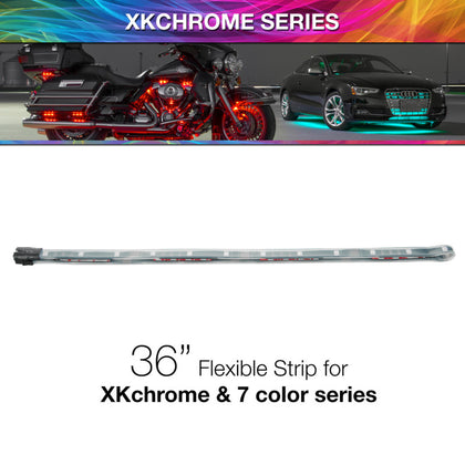 XK Glow 36in Multi Color Flexible Strip for XKchrome & 7 Color Series