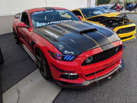 Oracle 15-17 Ford Mustang V6/GT/Shelby Dynamic DRL  w/ Halo Kit - ColorSHIFT - Dynamic SEE WARRANTY
